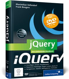 jQuery, m. DVD-ROM - Vollendorf, Maximilian; Bongers, Frank