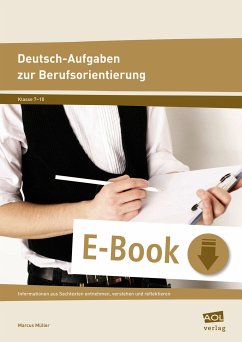Deutsch-Aufgaben zur Berufsorientierung (eBook, PDF) - Müller, Marcus