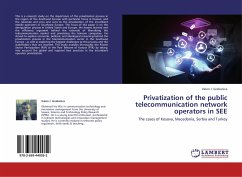 Privatization of the public telecommunication network operators in SEE