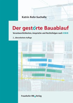 Der gestörte Bauablauf. (eBook, PDF) - Rohr-Suchalla, Katrin