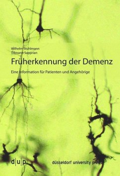 Früherkennung der Demenz - Stuhlmann, Wilhelm;Supprian, Tilmann