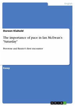 The importance of pace in Ian McEwan¿s "Saturday"