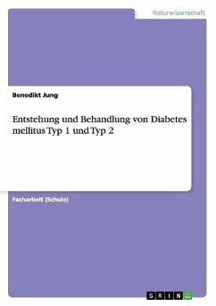 Entstehung und Behandlung von Diabetes mellitus Typ 1 und Typ 2 - Jung, Benedikt