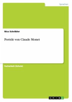 Porträt von Claude Monet