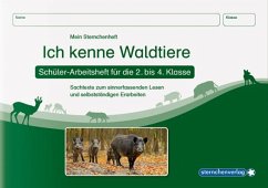 Ich kenne Waldtiere - Schülerarbeitsheft für die 2. bis 4. Klasse - sternchenverlag GmbH;Langhans, Katrin