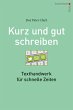 Kurz & gut schreiben - Bild 1