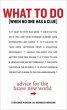 What to Do When No One Has a Clue... - Bild 1