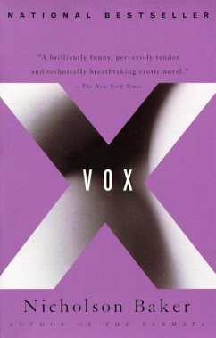 Vox (eBook, ePUB) - Baker, Nicholson