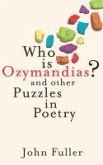Who Is Ozymandias? (eBook, ePUB)