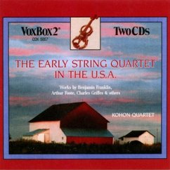 Das Frühe Streichquartett In Den Usa - Byman,Kohon String Quartet