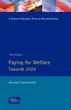 Paying For Welfare - Glennerster, Howard