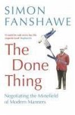The Done Thing (eBook, ePUB)