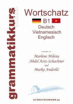 Wörterbuch Deutsch-Vietnamesisch-Englisch Niveau B1 - Abdel Aziz-Schachner, Marlene Milena;Anderlic, Marko