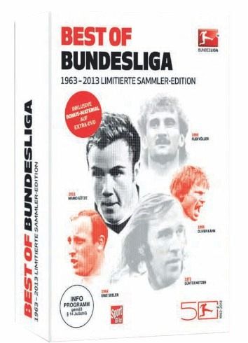 50 Jahre Bundesliga - Best of Bundesliga 1963-2013: Offizielle Limitierte …  auf DVD - Portofrei bei bücher.de