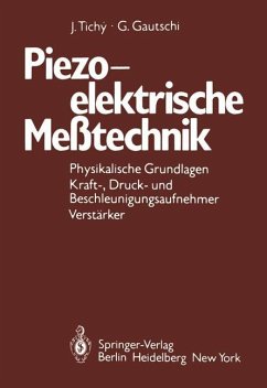 Piezoelektrische Meßtechnik - Tichy, J.;Gautschi, G.