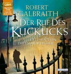 Der Ruf des Kuckucks / Cormoran Strike Bd.1 (3 MP3-CD) - Galbraith, Robert