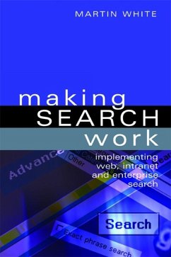 Making Search Work (eBook, PDF) - White, Martin