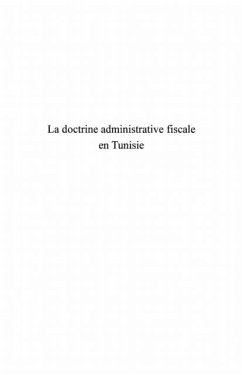 Doctrine administrative fiscale en tunis (eBook, PDF) - Gadhoum Oualid
