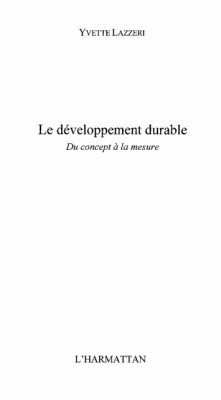 Le developpement durable (eBook, PDF)