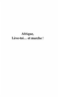 Cover Afrique leve-toi et marche (eBook, PDF)