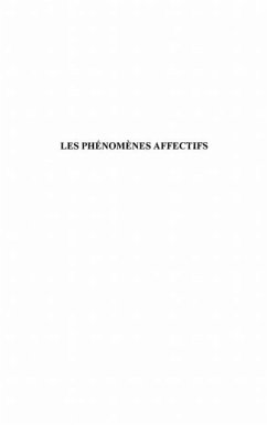 Phenomenes affectifs Les (eBook, PDF)