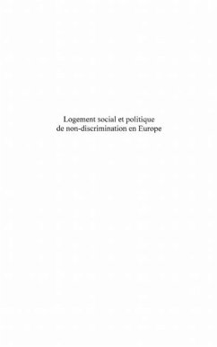 Logement social et politique de non-discrimination en europe (eBook, PDF) Logement social et politique de non-discrimination en europe (eBook, PDF)