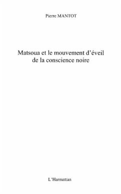 Cover Matsoua et le mouvement d'eveil de la conscience noire (eBook, PDF)