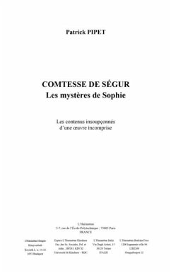 Comtesse de segur: les mysteres de sophi (eBook, PDF)