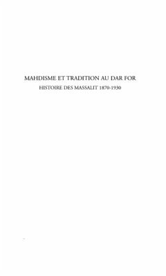 Cover Mahdisme et tradition au darfor (eBook, PDF)