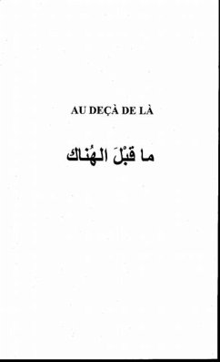 Au deca de la (eBook, PDF)
