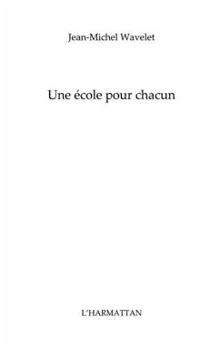 Cover Une ecole pour chacun (eBook, PDF)