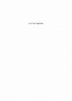 Cover La cour suprEme de guinee (eBook, PDF)
