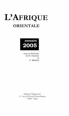 Afrique orientale annuaire 2005 (eBook, PDF)