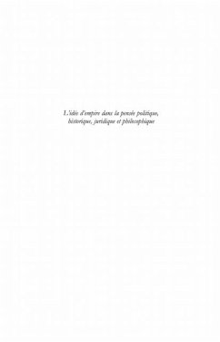 Cover Idee d'empire dans la pensee (eBook, PDF)