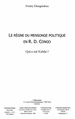 Regne du mensonge politique enr.d. cong (eBook, PDF) - Diangitukwa Fweley