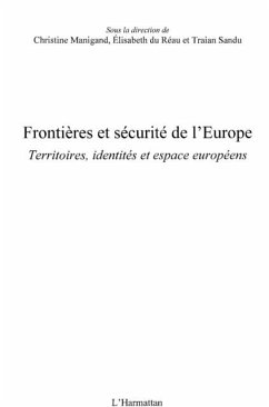 FrontiEres et securite de l'europe - territoires, identites (eBook, PDF)