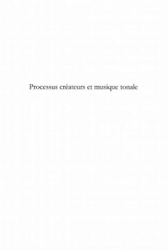 Processus createurs et musique tonale (eBook, PDF)