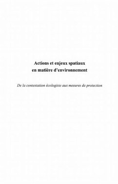 Actions et enjeux spatiaux en matiere d'environnement (eBook, PDF)