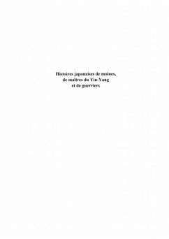 HISTOIRES JAPONAISES DE MOINES, DE MAITRES DU YIN-YANG ET DE (eBook, PDF)