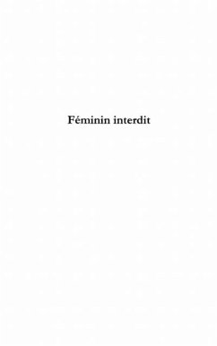 FEMININ INTERDIT (eBook, PDF)