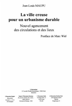 Ville creuse pour un urbanismedurable (eBook, PDF)