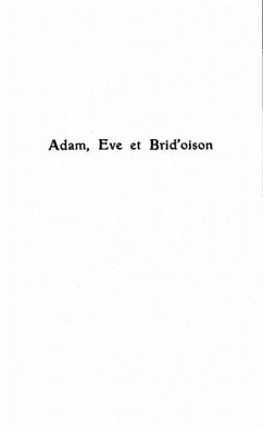Adam eve et brind'oison (eBook, PDF) Adam eve et brind'oison (eBook, PDF)