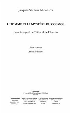 Homme et le mystere du cosmosl' (eBook, PDF)