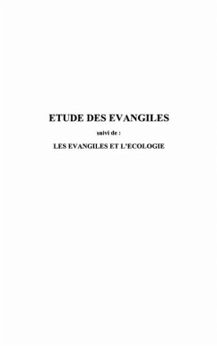 Etude des evangiles (eBook, PDF)