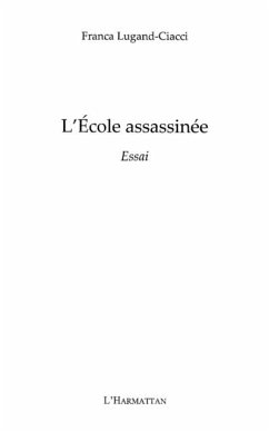 Ecole assassinee L' (eBook, PDF) - Franca Lugand-Ciacci