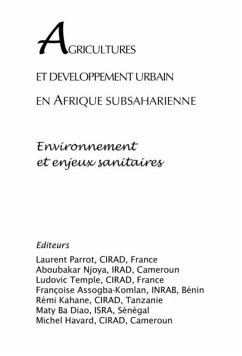 Cover Agricultures et developpement urbain en afrique subsaharienn (eBook, PDF)