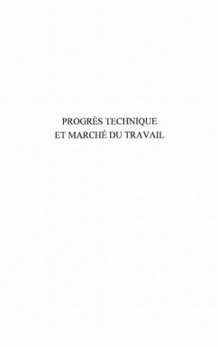 Progres technique et marche dutravail (eBook, PDF)
