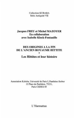 Des origines a la fin de l 'ancien royau (eBook, PDF) - Collectif
