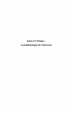Kant et l'afrique la problematique de l' (eBook, PDF) Kant et l'afrique la problematique de l' (eBook, PDF)