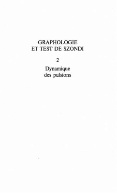 Graphologie et test de szondit. 2 (eBook, PDF)